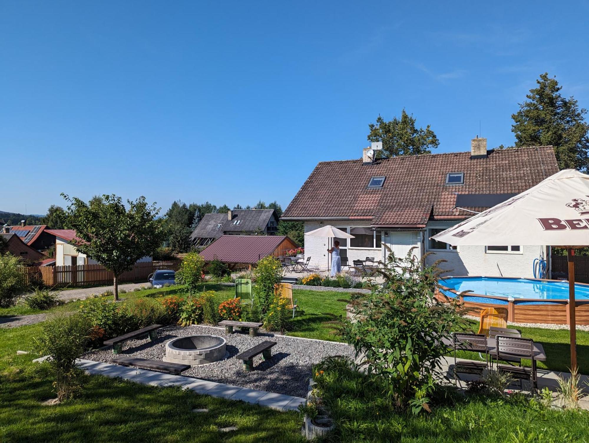 Penzion U Vichu Cervena Voda Exterior photo